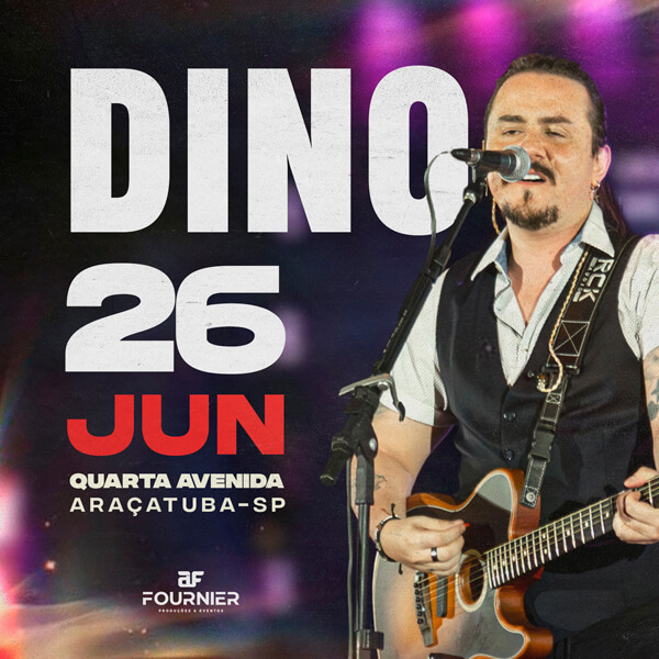 Show Dino Fonseca em Araçatuba