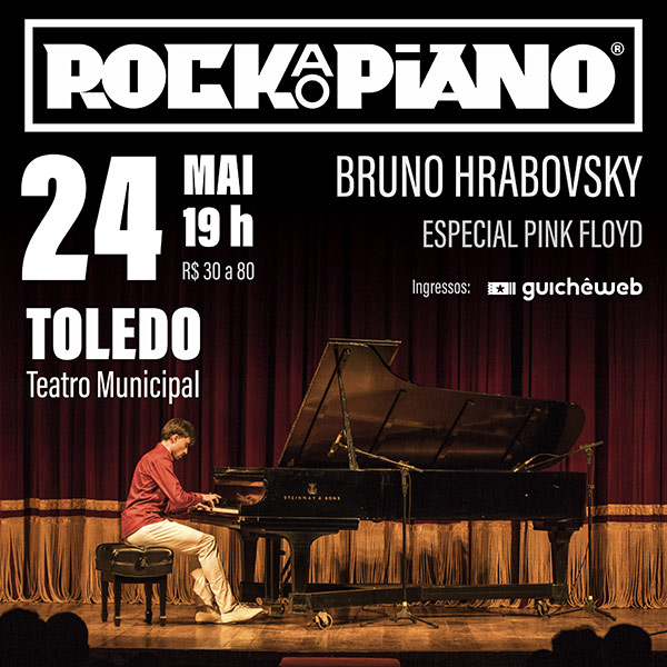 Rock ao Piano - Especial Pink Floyd em Toledo