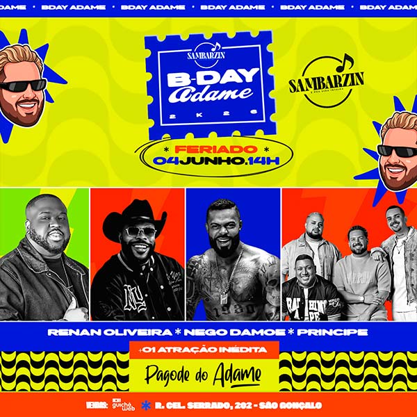 B-Day Adame em Sao Goncalo