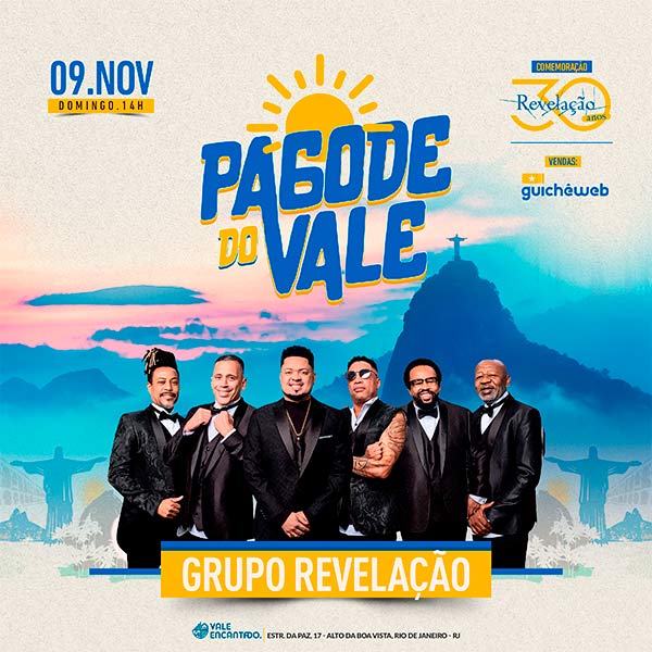 Pagode do Vale - 30 Anos Revelação em Rio De Janeiro
