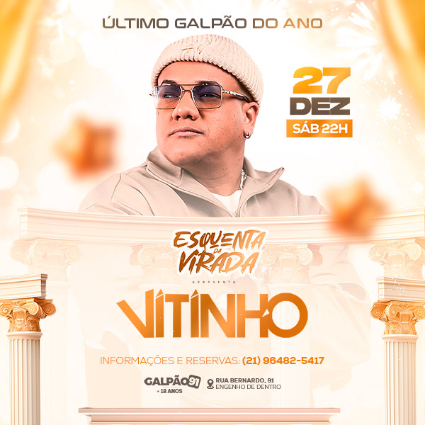 Esquenta da Virada - Vitinho em Rio De Janeiro