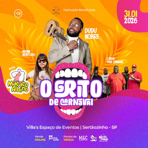 O Grito com Dudu Nobre em Sertaozinho