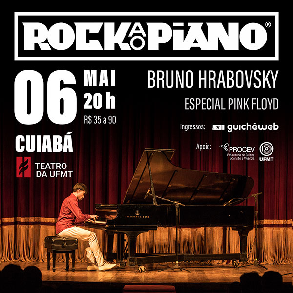 Rock ao Piano - Especial Pink Floyd em Cuiaba