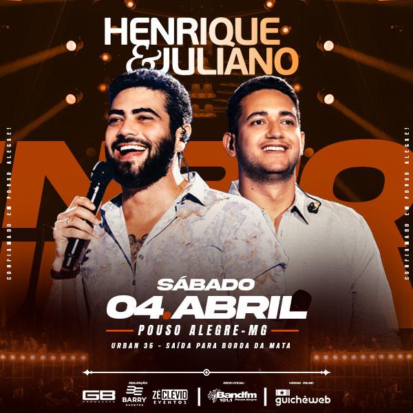 Henrique e Juliano em Pouso Alegre