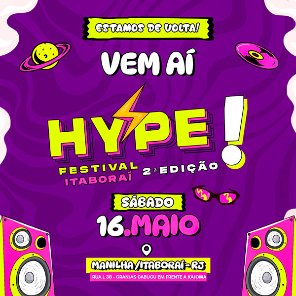 Hype Festival Itaborai - 2ª Edição em Itaborai