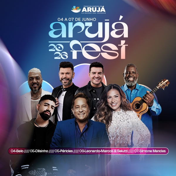 174 Anos Aruja - Aruja Fest 2026 em Aruja - Simone Mendes