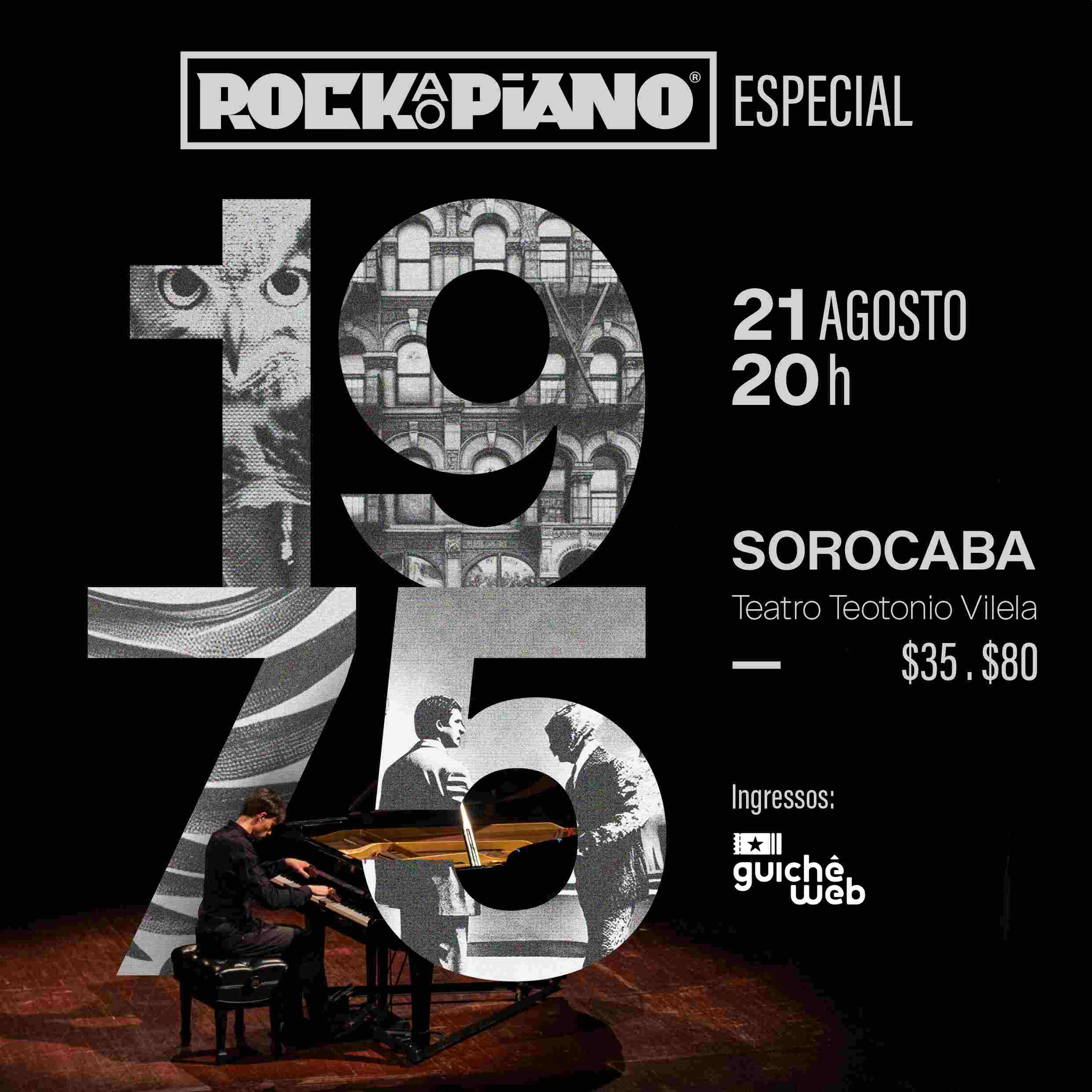 Rock ao Piano - Especial 1975 em Sorocaba