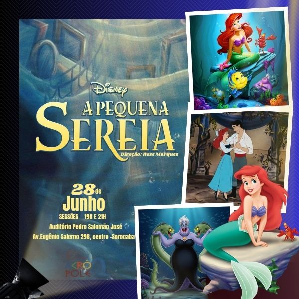 Mostra de Teatro Acrópole - a Pequena Sereia | 28.06 - 21H em Sorocaba