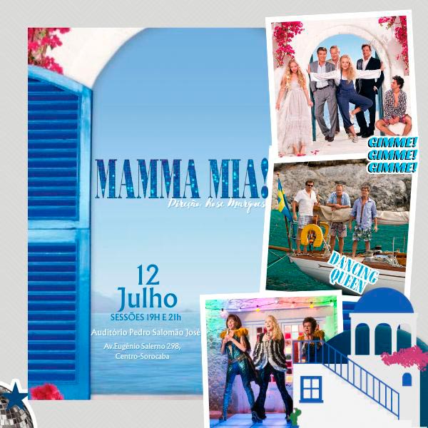 Mostra de Teatro Acrópole - Mamma Mia | 12.07 - 21H em Sorocaba - Mamma Mia Cast