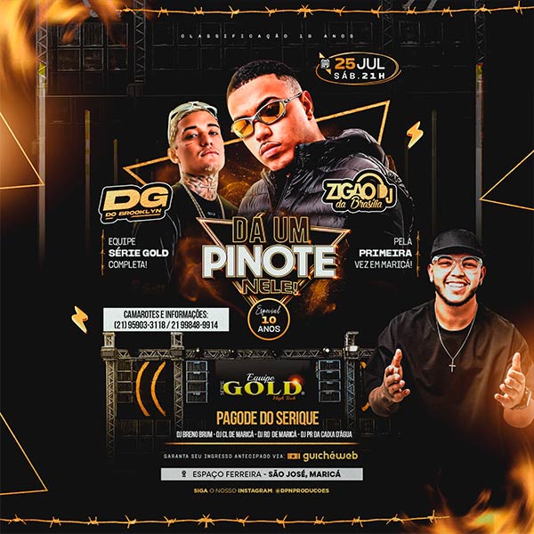 Dá Um Pinote Nele - Especial de 10 Anos em Marica