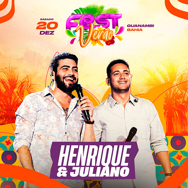 Fest Verão - Henrique e Juliano em Guanambi
