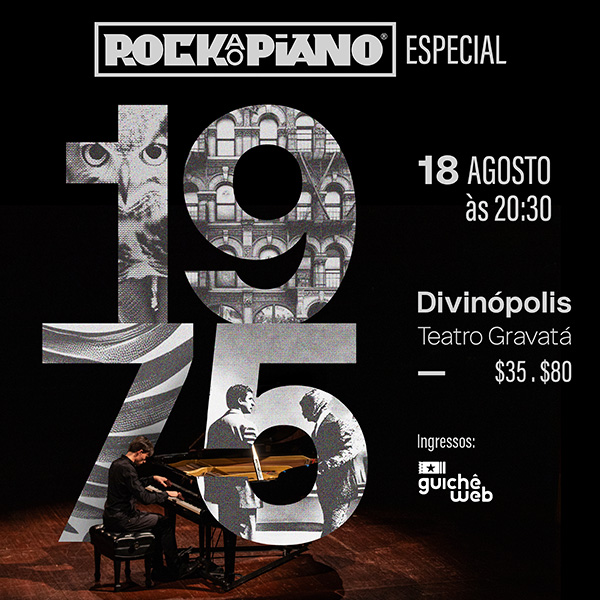 Rock ao Piano - Especial 1975 - Data Extra em Divinopolis