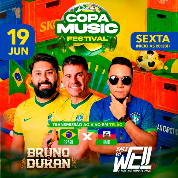 Copa Music Festival em Bom Repouso