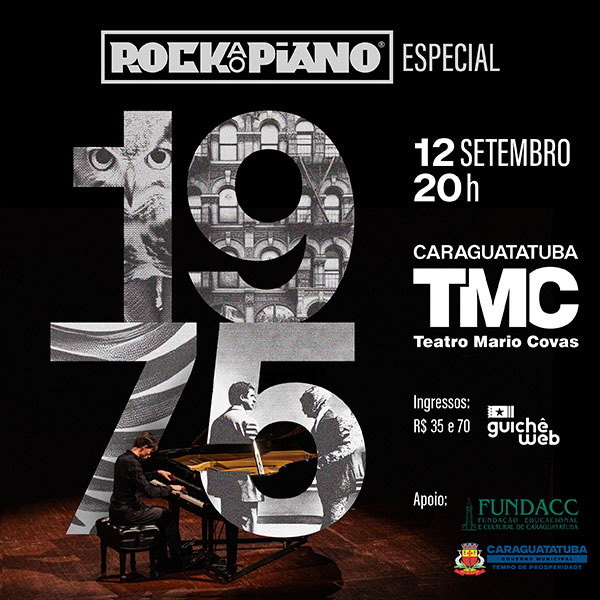 Rock ao Piano - Especial 1975 em Caraguatatuba