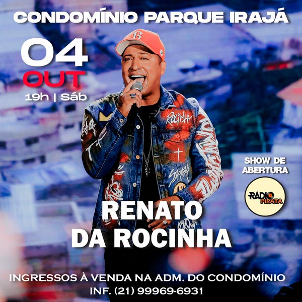 Show Renato da Rocinha em Rio De Janeiro
