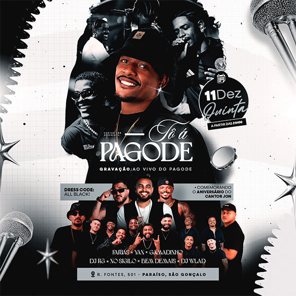 Tô a Pagode em São Gonçalo