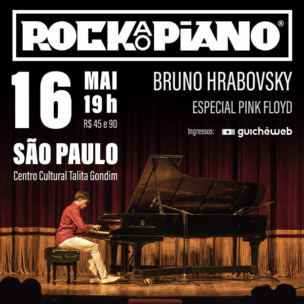 Rock ao Piano - Especial Pink Floyd em Sao Paulo