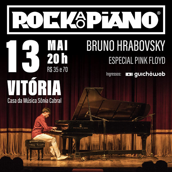 Rock ao Piano - Especial Pink Floyd em Vitoria