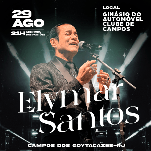 Show de Elymar Santos em Campos dos Goytacazes