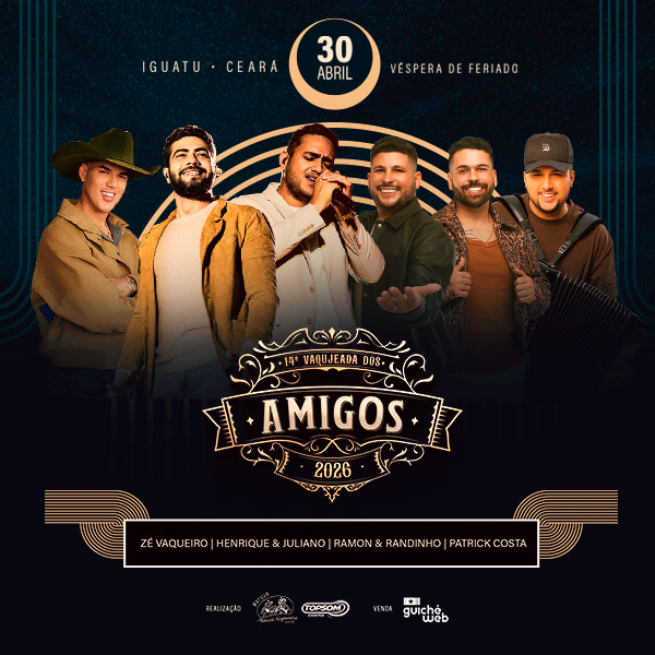 Vaquejada dos Amigos - Henrique e Juliano em Iguatu