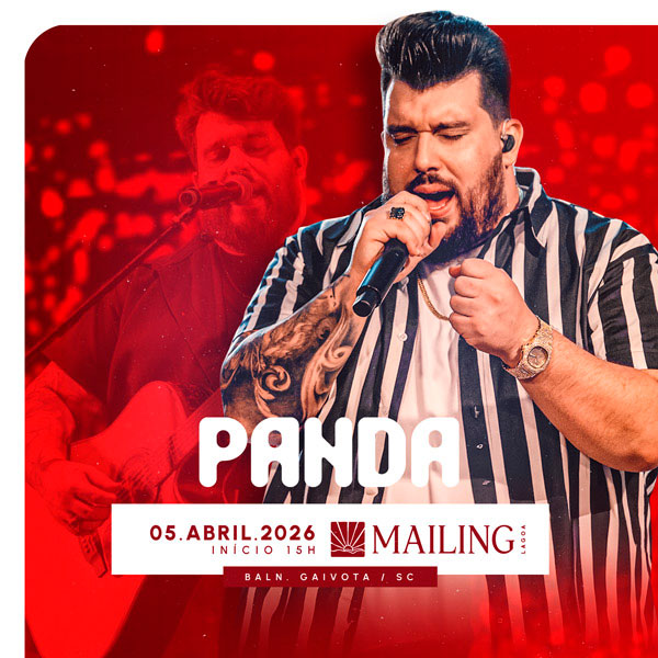 Mailing Lagoa - Panda em Balneario Gaivota