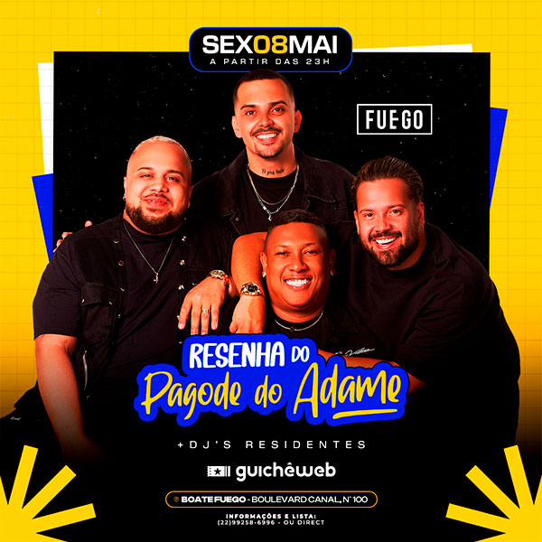 Resenha do Pagode do Adame em Cabo Frio