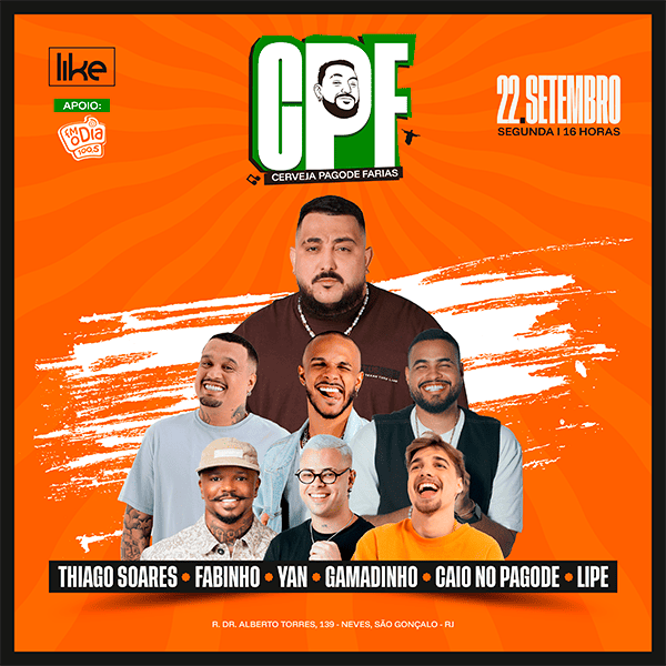 CPF - Cerveja Pagode Farias em São Gonçalo