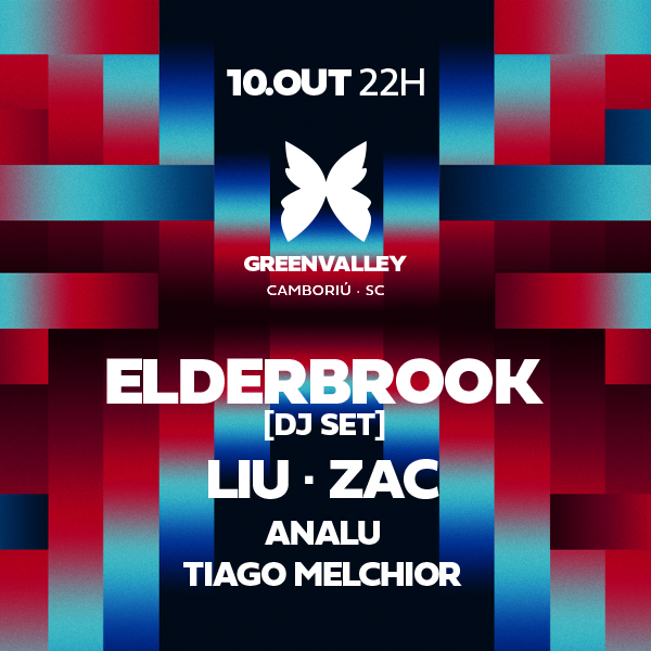 Capa do evento: Elderbrook (DJ Set) no Greenvalley