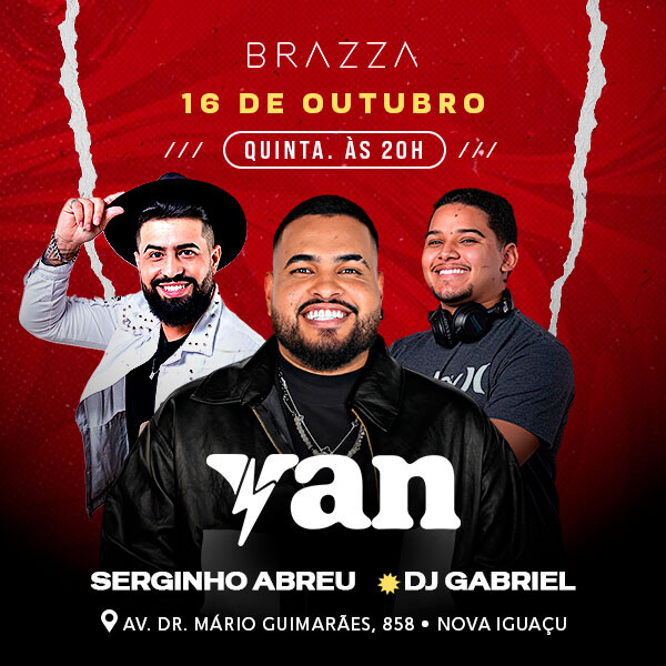 Yan no Brazza em Nova Iguaçu