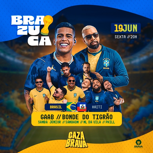 Gaab + Bonde do Tigrão - Copa Brazuca em Vitoria