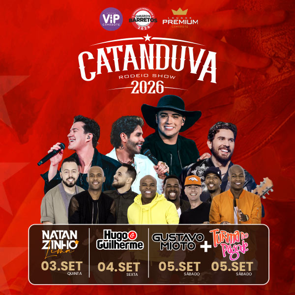 Catanduva Rodeio Show 2026 em Catanduva - Gustavo Mioto + Turma do Pagode