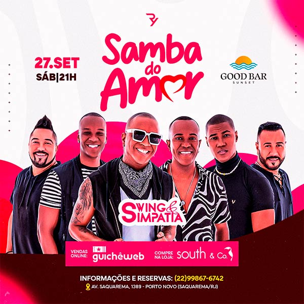 Samba do Amor - Swing e Simpatia em Saquarema