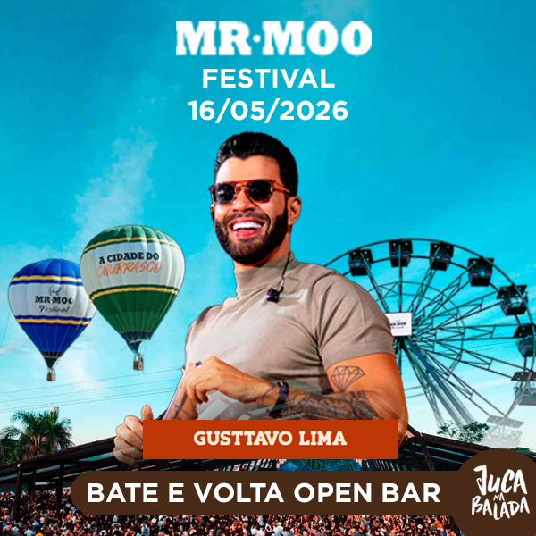 Mr Moo Festival 2026 - Gusttavo Lima em São José Dos Campos