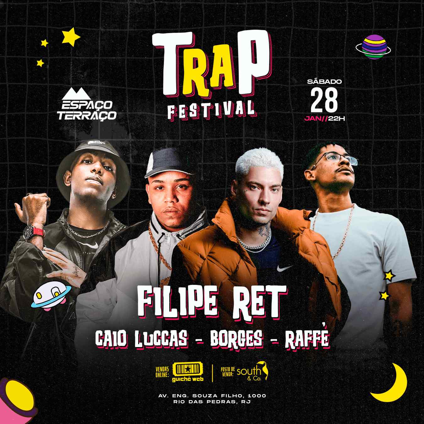 Trap Festival em Rio De Janeiro Evento ON