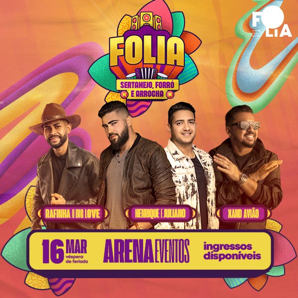 Folia Sertanejo, Forró E Arrocha em Aracaju