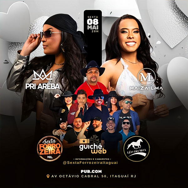 Sexta Forrozeira - Maiza Lima X Pri Arêba em Itaguai