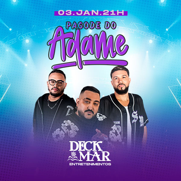 Deck Mar Apresenta: Pagode do Adame em Marica